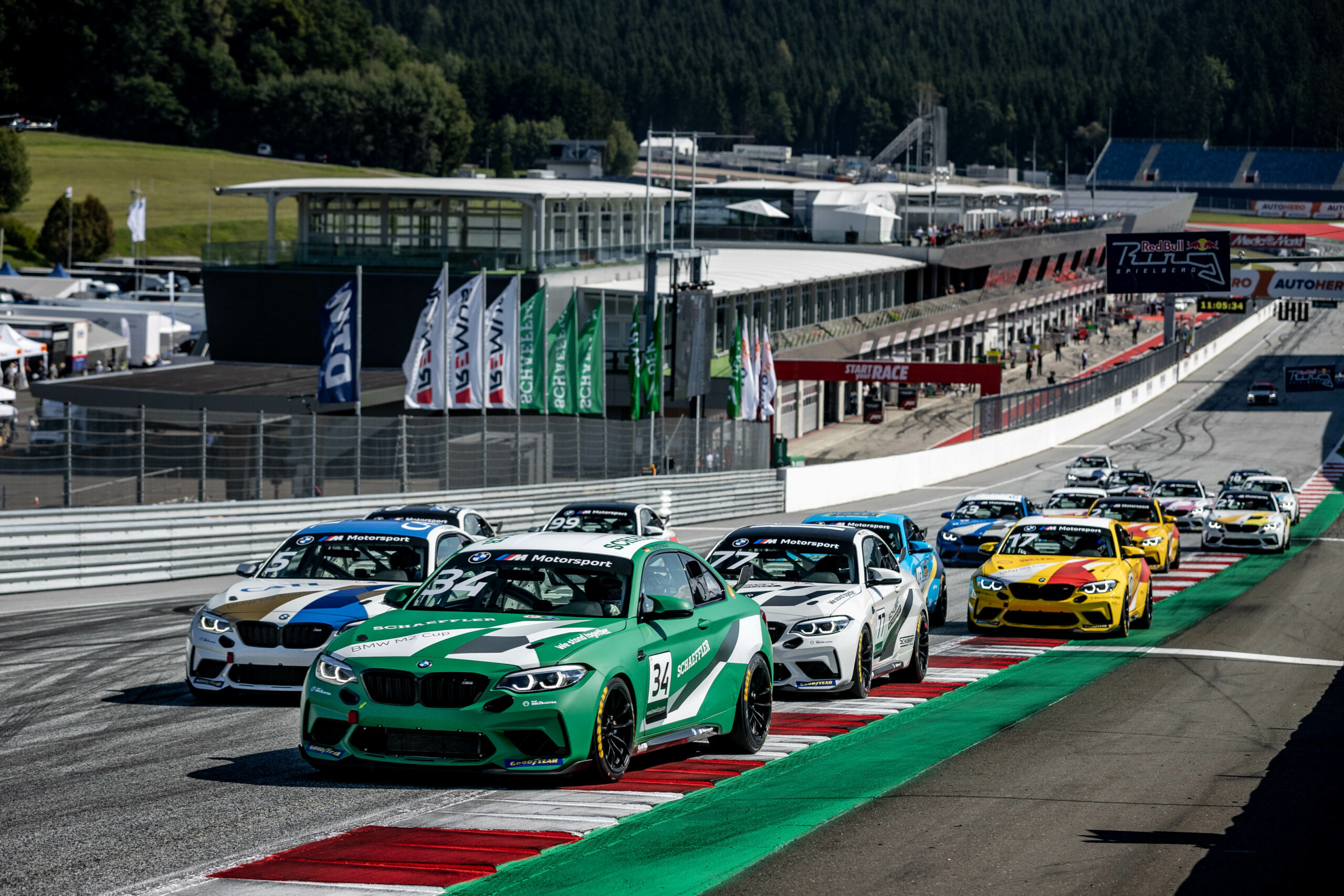 Firm commitment: Partners extend BMW M2 Cup involvement