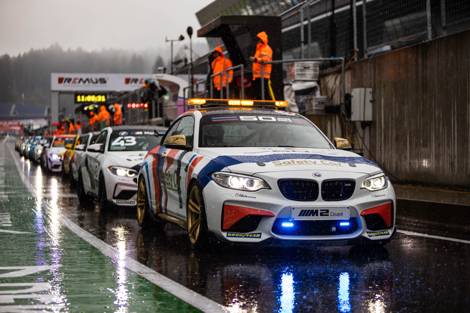 Pouring rain prevents second race at the Red Bull Ring